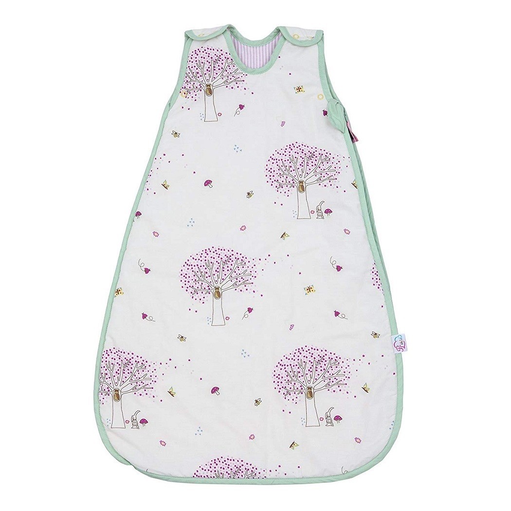 Baby Sleeping Bag 6-18 Months by Pink Lining - Hop Skip Jump to Bed 100% Cotton