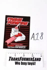 Transformers G1 Micromasters Ironworks Instructions 1989 Vintage Hasbro