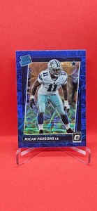 2021 Donruss Optic Micah Parsons Blue Scope Rated Rookie #245 Cowboys