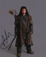AIDAN TURNER signed autograph 20x25cm RINGS HOBBIT in person autograph COA