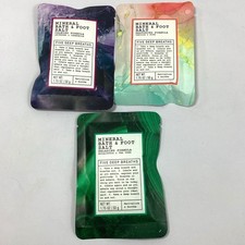 Scented Mineral Bath Foot Salt Packet Lot New Vanilla Lavender Eucalyptus
