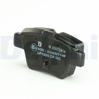 Delphi BremsbelÄGe Satz Hinterachse FüR CitroËN C4 Peugeot 207 207/207+ 307