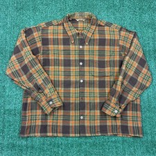 Vintage 1960's Woolrich Virgin Wool Flannel Shirt