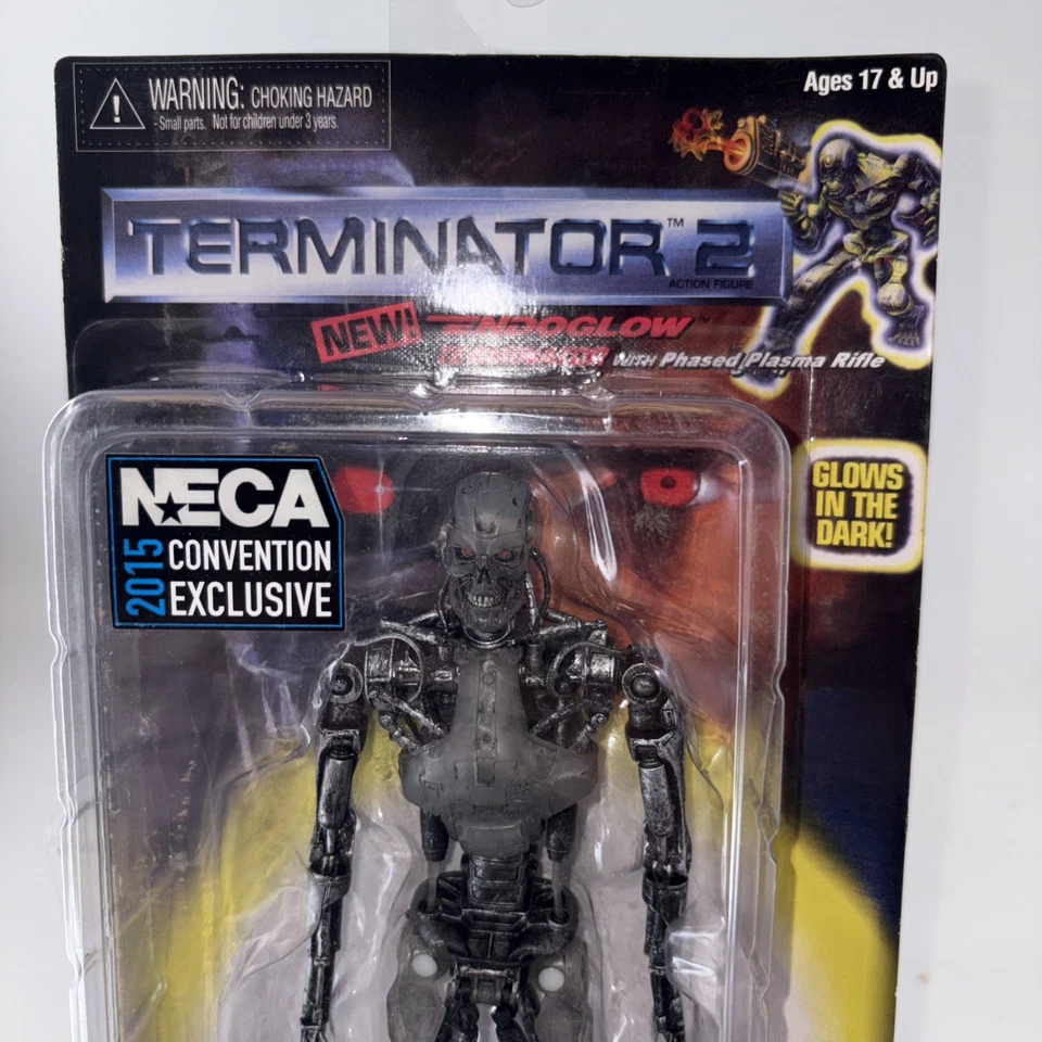 NECA Terminator 2 Endoglow Terminator 2015 Neca Exclusive Glow In The Dark #A - Image 2 of 4