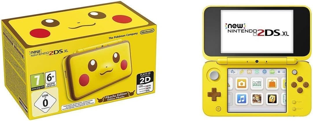 Pikachu New Nintendo 2DS XL Pikachu Edition EURV Multi Language