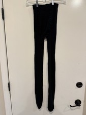 H M Leggings Socks Pants Black Women  s Sz Medium