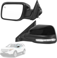 Left Driver Side Door Mirror for Ford Explorer 2011-2019 9-Pin FO1321554 P