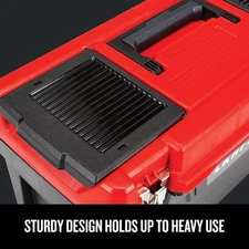 CRAFTSMAN Tool Box, Lockable 20-inch with Removable Tray and Small Parts Storage