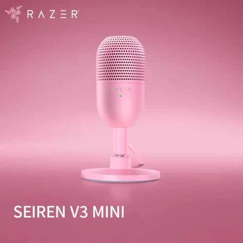 Razer Seiren V3 Mini - PINK - Ultra kompaktes USB-Mikrofon