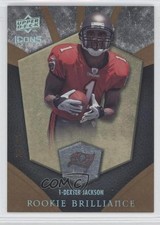 2008 Upper Deck Icons Rookie Brilliance Rainbow Gold 26/99 Dexter Jackson 0j0
