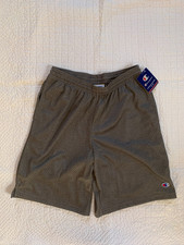 Champion Shorts Pants Pockets Mens Long Mesh Athletic Fit Gym Basketball Workout