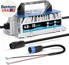 48V 18A Lithium Battery Charger, 1250W Fast Charging  0V Wake up 58.4V Lifepo4