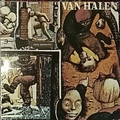 Van Halen Fair Warning LP, Album, RE 0 Arena Rock, Hard Rock (VG+ / VG+)