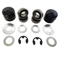 DEEG 4PCS Front Wheel Bushing to Bearing Conversion Kit Replaces Craftsman, Sear