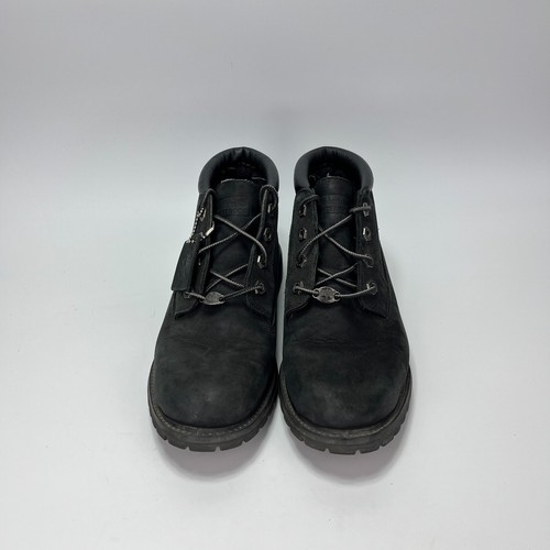 Timberland Nellie Black Leather Waterproof Chukka Casual Boot Women's Size 6M - Picture 6 of 10