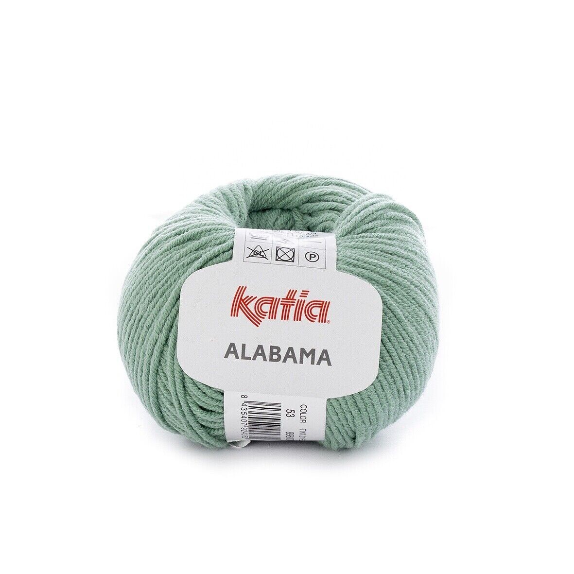 Alabama by Katia - Green Mint (53) - 50 g / approx. 105 m Wool