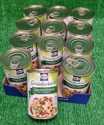(11 /kg) 12x Keunecke SZEGEDINER GULASCH fix fertig 400g (4,8kg Ware) Versand0 