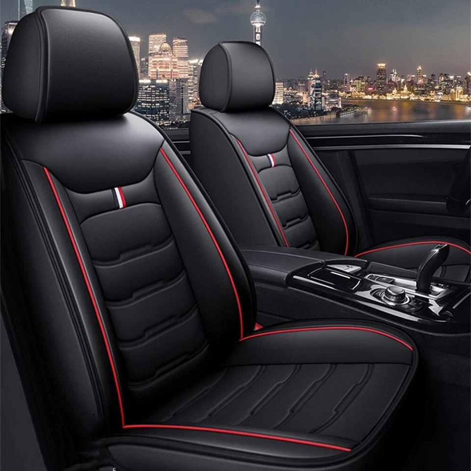 For Nissan Rogue 2014-2023 Front Rear Car Seat Cover Full Set 5-Seats Cushion Foto 2 de 4