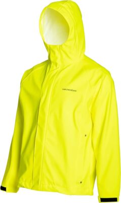 Grundens Men's Neptune 319 Hi Vis Yellow Commercial Fishing Jacket