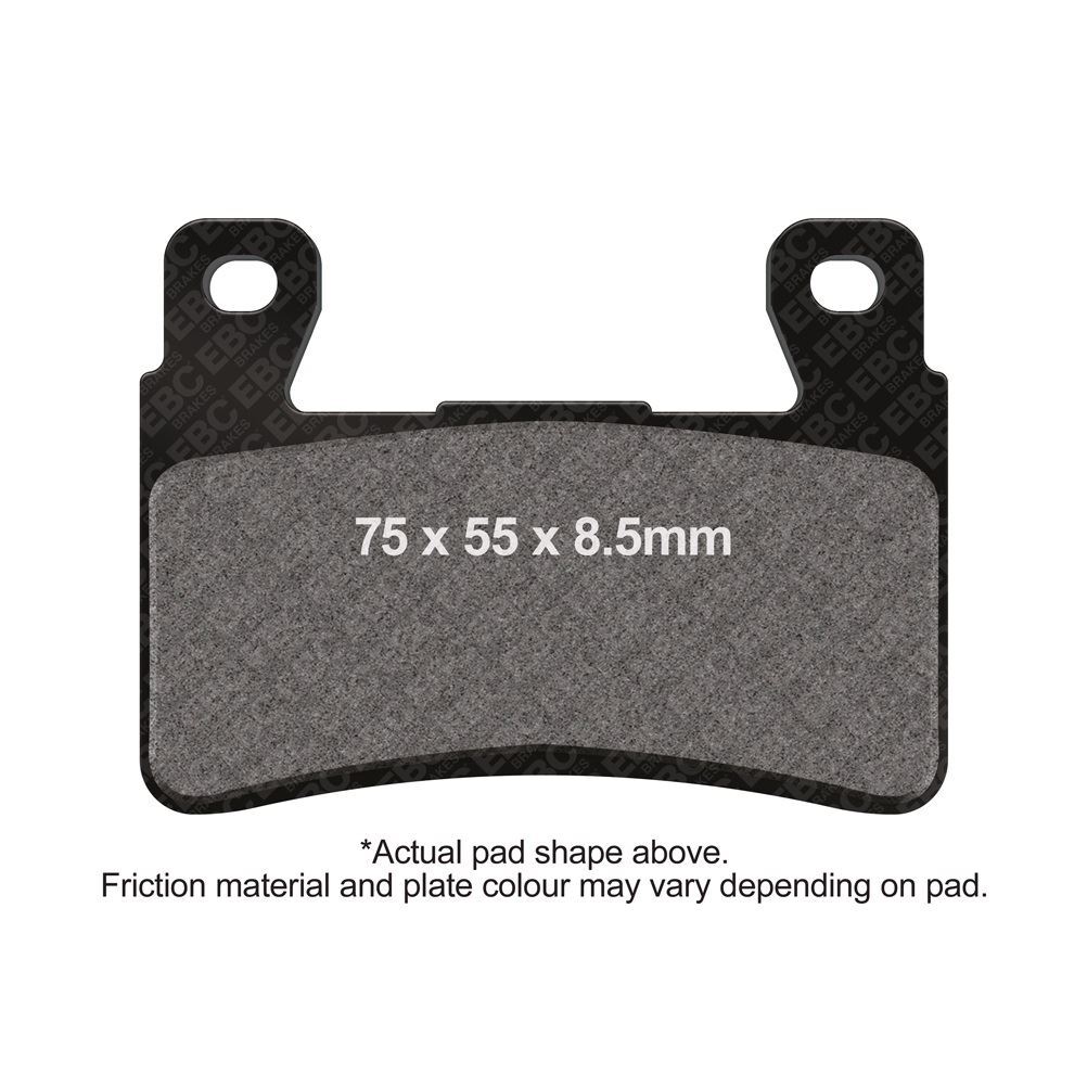 EBC Double H Brake Pad Front Right Honda CBR 900 RR3 Fireblade 954cc 2002 - 2003