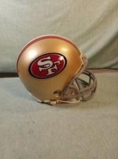 SAN FRANCISCO 49ERS AUTÉNTICO SHARCO RETRO 1968-1988 MINI CASCO DE FÚTBOL AMERICANO