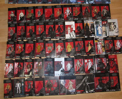 STAR WARS BLACK SERIES Action Figures Hasbro Collector's 6 Inch Scale Various