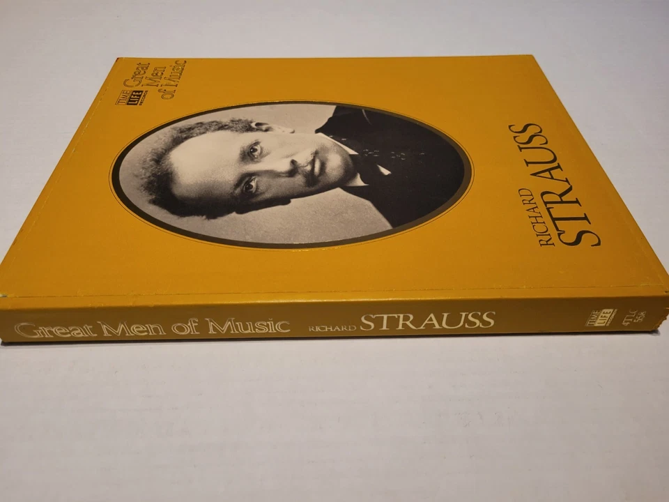 Vintage Time Life Great Men Of Music Cassettes Richard Strauss Set of 4 New - Image 3 of 4