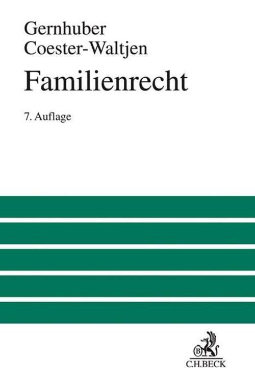 Thumbnail - Familienrecht | Joachim Gernhuber (u. A.) | Buch | Großes Lehrbuch |