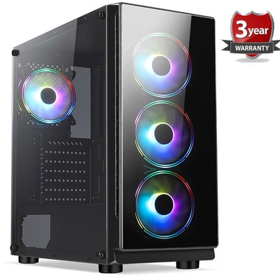 AMD Ryzen 5 5500 6 Core Gaming PC Computer NVMe, RTX 3060 12GB C395