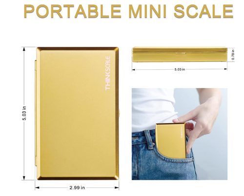 Digital Milligram Scale 50g/ 0.001g, Portable Jewelry Scale, Gold Scale... - Picture 5 of 7