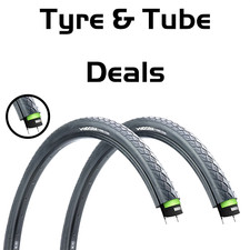 Vandorm City Smart 700c Hybrid Bike PUNCTURE PROTECTION TYRE & TUBE DEAL OPTIONS