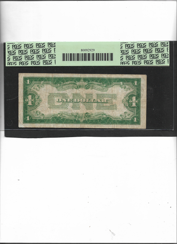 SILVER CERTIFICATE FR . 1602 1928B $1 EXPERIMENTAL BLOCK-Z-B FINE 12 - Picture 2 of 2