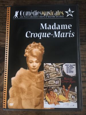 MADAME CROQUE-MARIE   Mc LAINE, NEWMAN, MITCHUM, MARTIN, KELLY   DVD