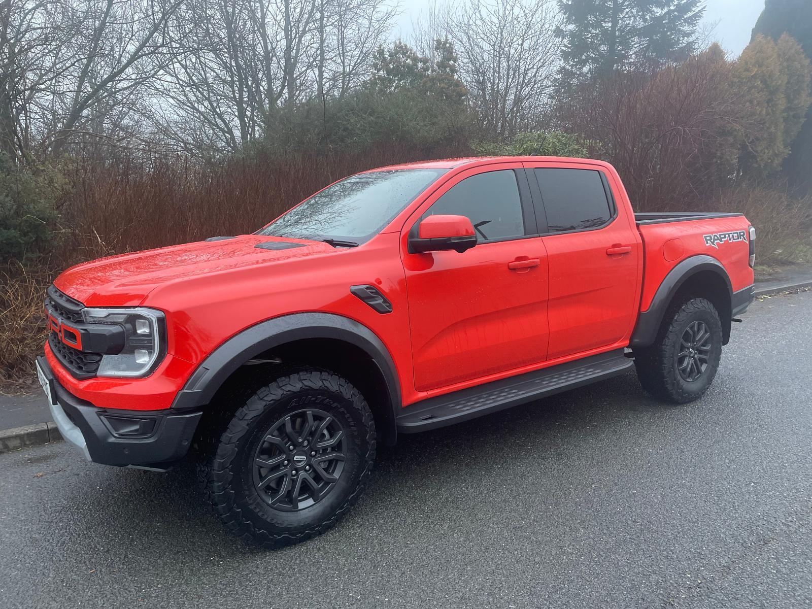 2023 23 reg, Ford Ranger 3.0 Raptor Petrol, £46999 + VAT, DELIVERY