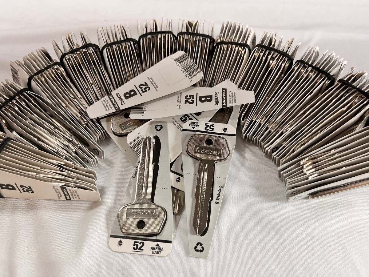 Lot Of 120+ Hillman 88521 Brass Silver #52 Traditional Single
