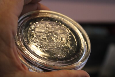 Antique, 3'', Clear, CROWN, Made in Canada, Mason Jar Insert, Item