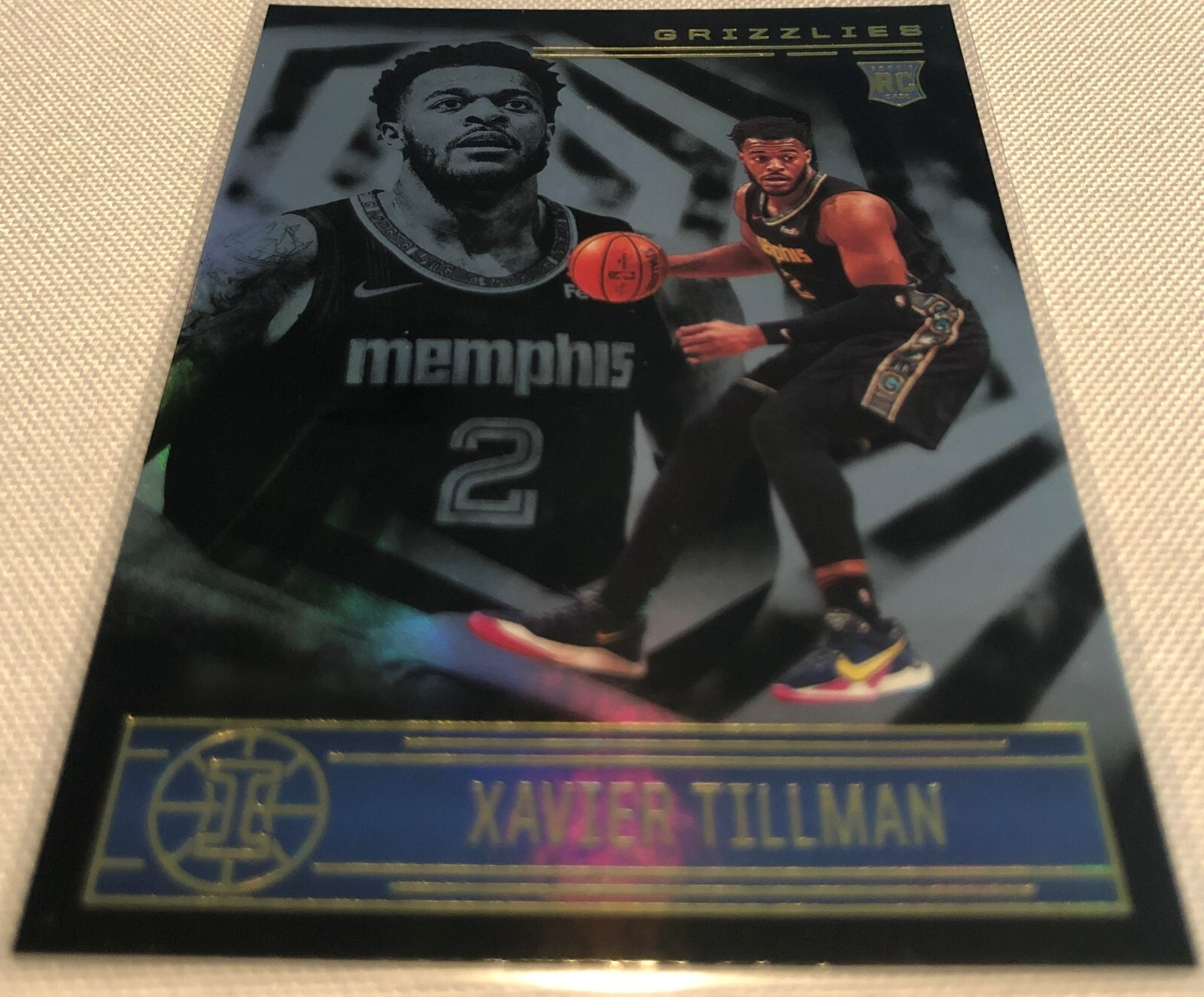 2020-21 Panini Illusions Basketball Xavier Tillman Memphis Grizzlies Rookie #194