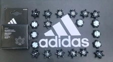 New ADIDAS  Thintech Replacement Spikes Black 20 Pins Spikes New in Box