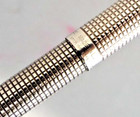 PARKER 75  STERLING SILVER BALL POINT PEN Gold Filled Trim Cap Actuated Case USA — photo 8