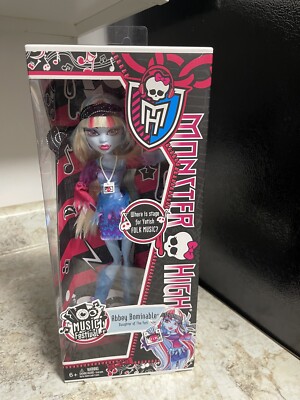 Monster High Abbey Music Festival MIB 2012 Retired