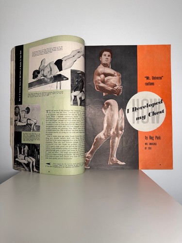 Vintage Rares MR. AMERICA Magazines (Variations) Arnold, Charles, Joe - Picture 62 of 73