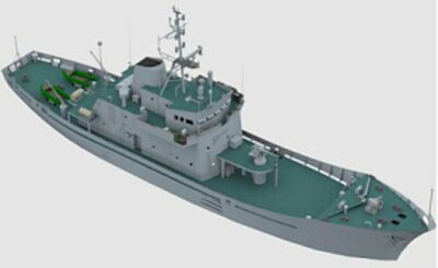 Wilhelmshavener Modellbaubogen CD-ROM 11267 - Küstenwachboot HMS Orkney - 1:250