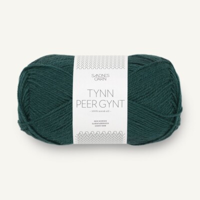 TYNN PEER GYNT von SANDNES GARN - DYP PETROL (7281) - 50 g / ca. 205 m Wolle