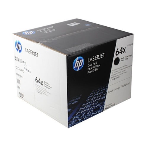 Original Pack 2 Toners Hp CC364XD pour HP LaserJet P4015 et P4515 - Photo 2/3