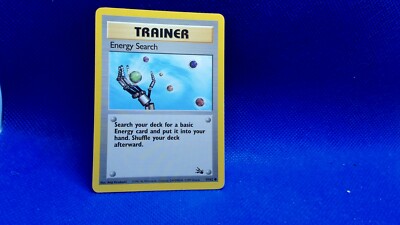 1999 Pokemon Energy Search Trainer Card 59/62 WOTC | eBay