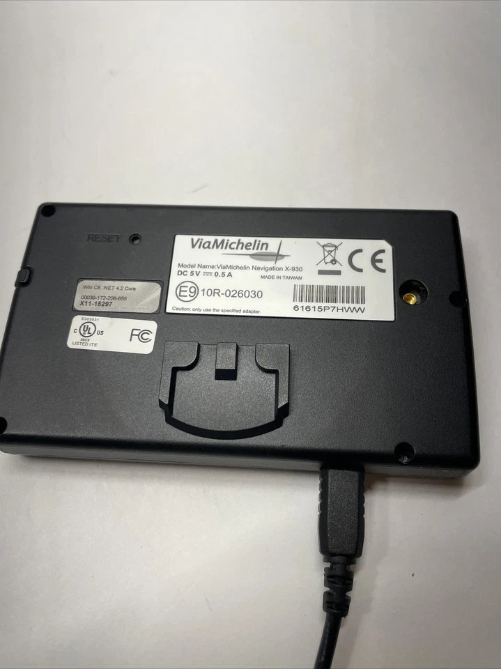 Solo unidad ViaMichelin GPS X-930 Foto 4 de 4