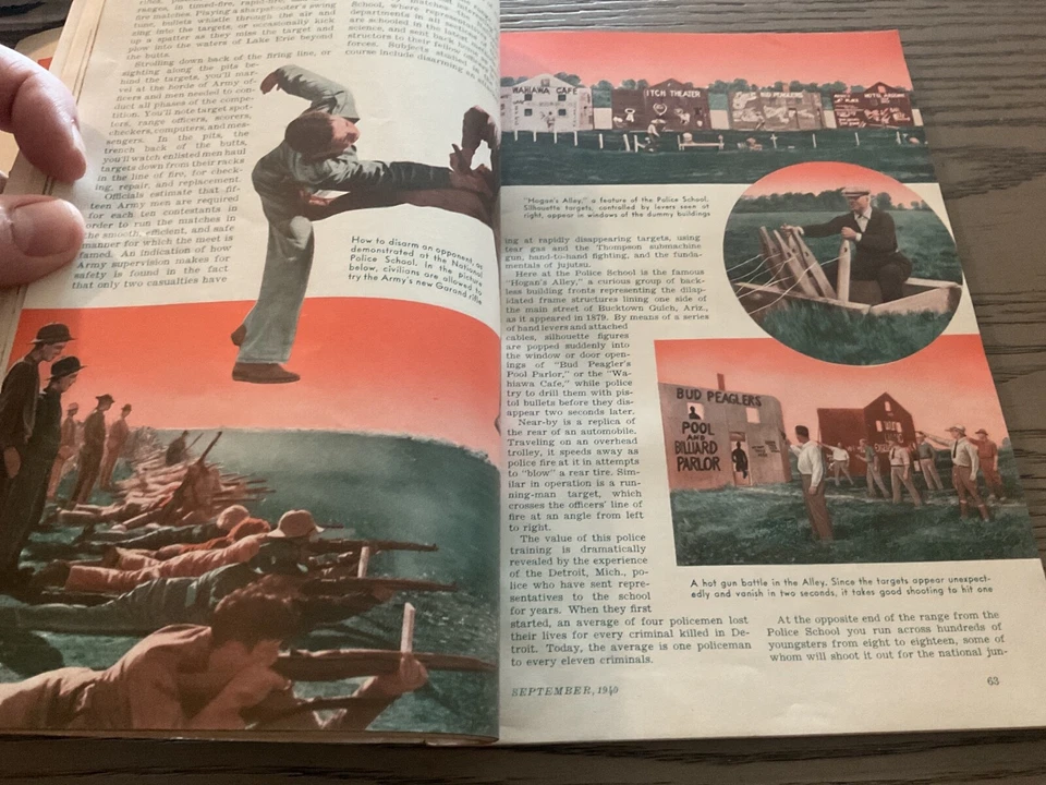 POPULAR SCIENCE MONTHLY MAGAZINE SEPT 1940 MECHANICS & HANDICRAFT DEFEND COASTS - Image 4 of 4