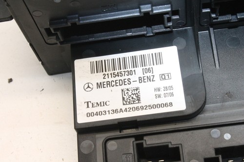 MERCEDES-BENZ CLS C219 W219 Fuse Box 2115457301 3.0 Diesel 165kw 2007 - Picture 5 of 5