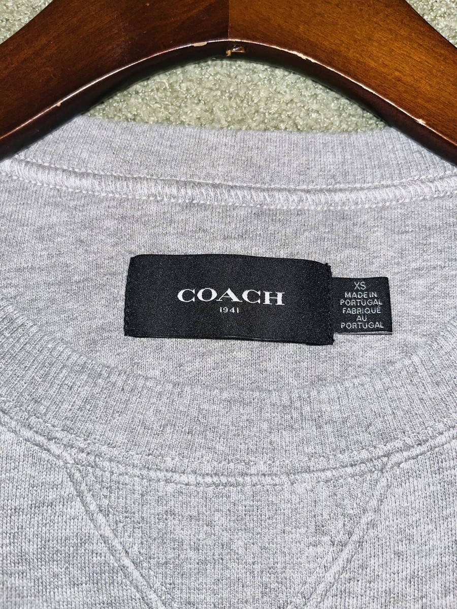 Coach Sweatshirt 1941 Rexy NASA Planet Earth Crewneck Womens XS