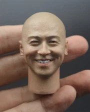 1/6 Bald Smile Lei Jiayin Head Carving Sculpt Model Fit 12'' Figure
